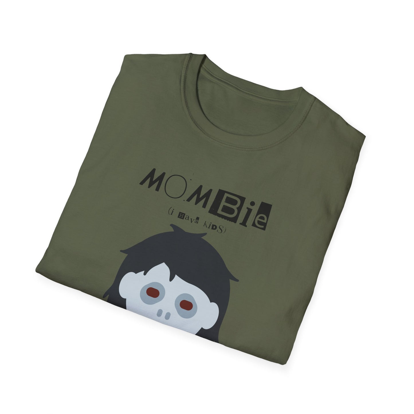 Funny MOMBie Unisex T-Shirt | Mother's Day Gift, Casual Wear, Zombie Theme, Halloween Humor, Family Shirt