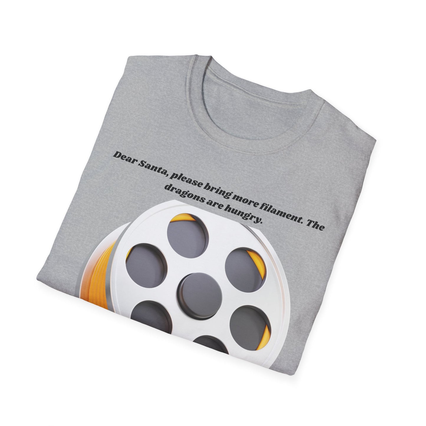 Filament Spool Graphic T-Shirt | 3D Printing Humor