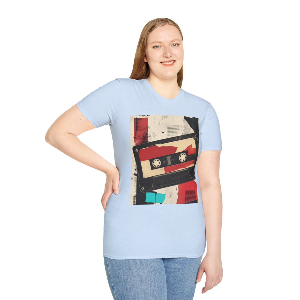 Retro Cassette Tape T-Shirt | Vintage Music Graphic