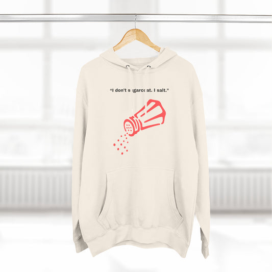 I Don t Do Part Salt I Salt salt shaker illustration Hoodie | Minimal Kitchen Humor