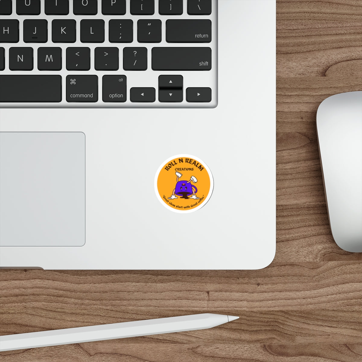 Fun Coffee-Themed Die-Cut Stickers, Great Ideas Start with Great Coffee, Laptop Decals, Cute Gift, Home Office Decor, Creative Journal [...]