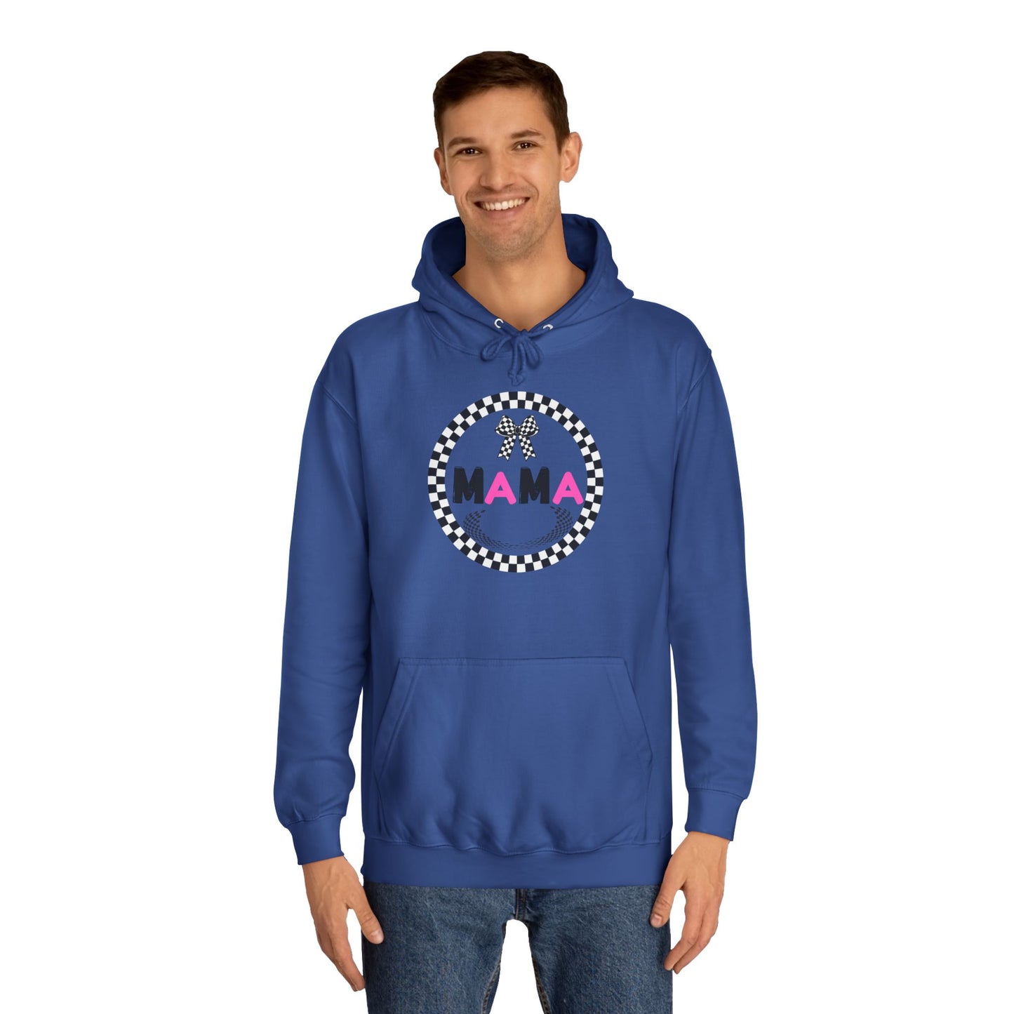 Chic Mama College Hoodie | Perfect for Moms, Gifts for Mother's Day, Casual Style, Cozy Wear, Unisex Fashion