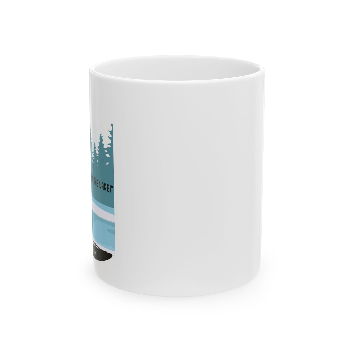 NatureInspired Ceramic Mug Perfect for Coffee Lovers, Camping Gifts, Hiking Memories, Outdoor Enthusiasts