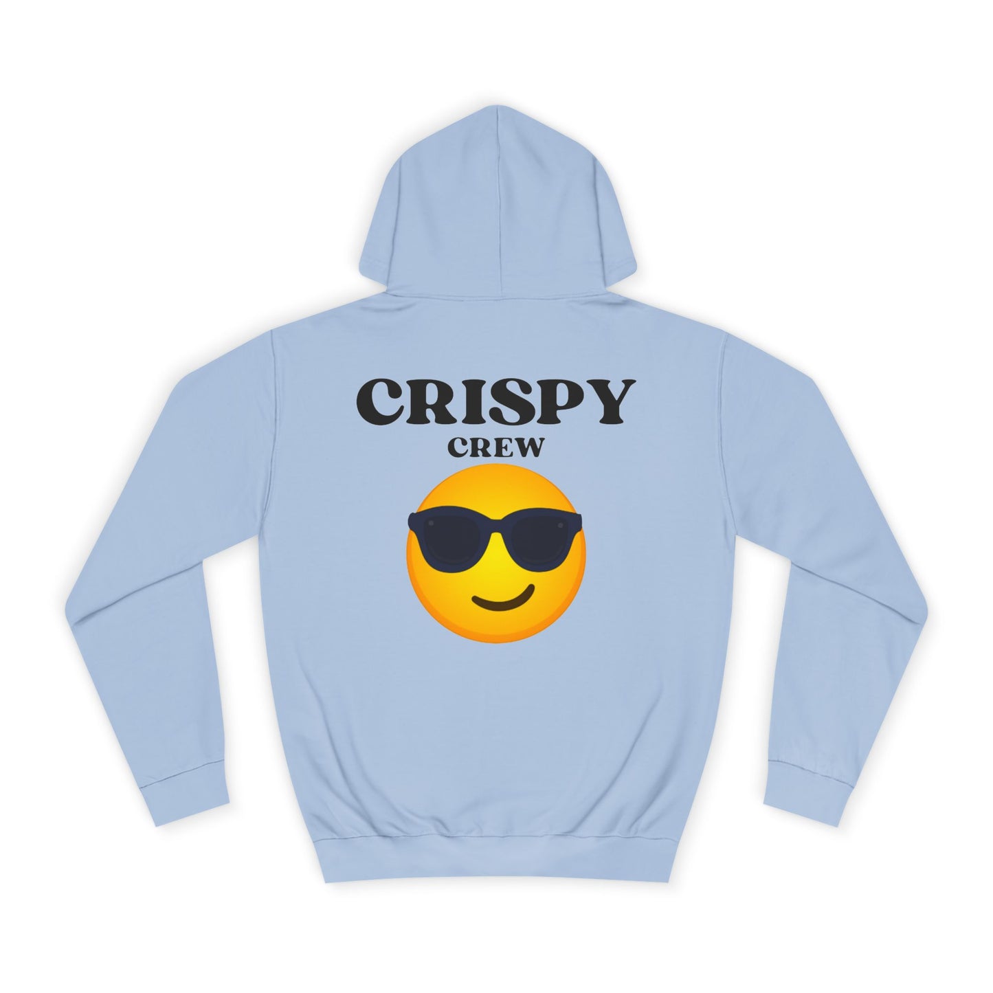 Crispy Crew Unisex College Hoodie, Cozy Sweatshirt Gift for Students, Casual Wear, School Spirit, Birthday, Graduation