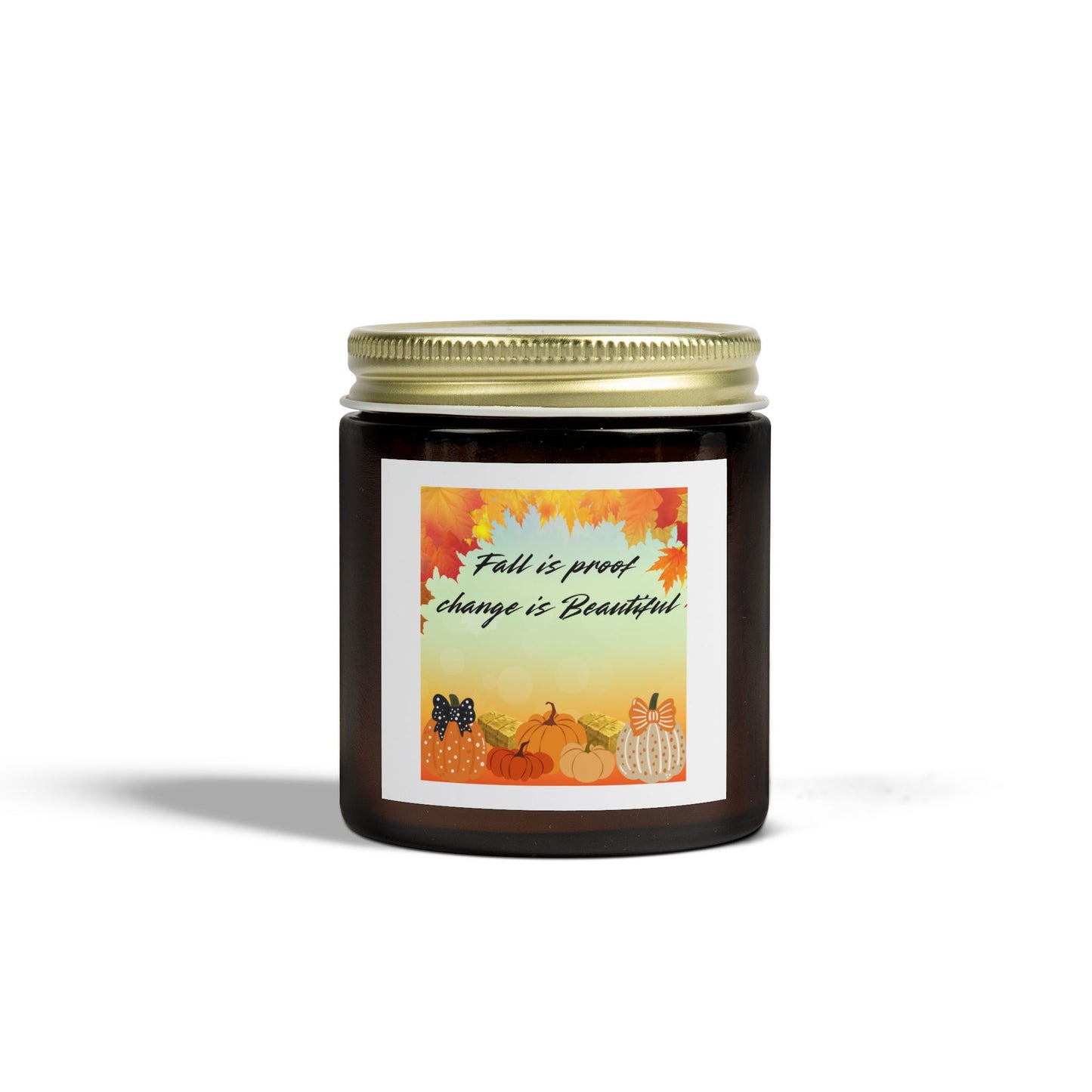 Fall-Themed Scented Candles, Aromatic Decor for Cozy Living, Autumn Gifts, Pumpkin Spice Candle, Seasonal Home Fragrance