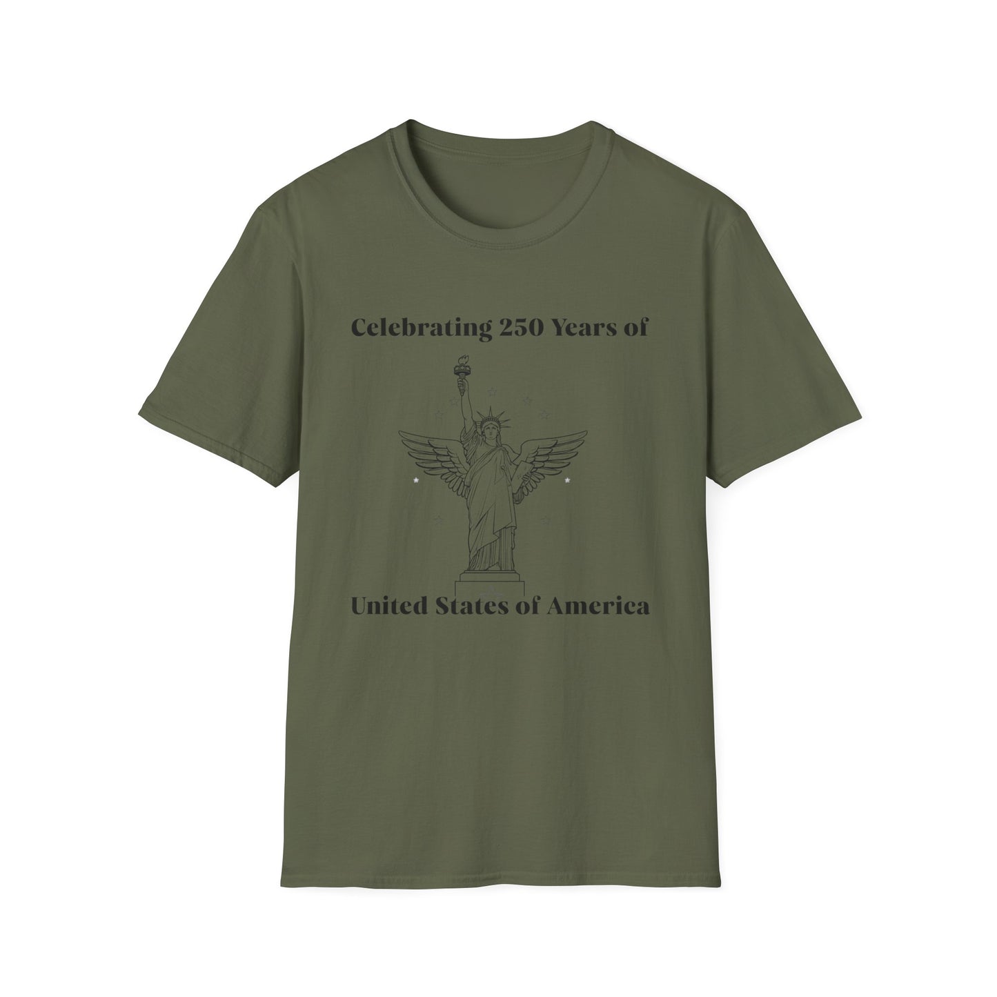Celebrating 250 Years of Statue of Liberty T-Shirt | Americana