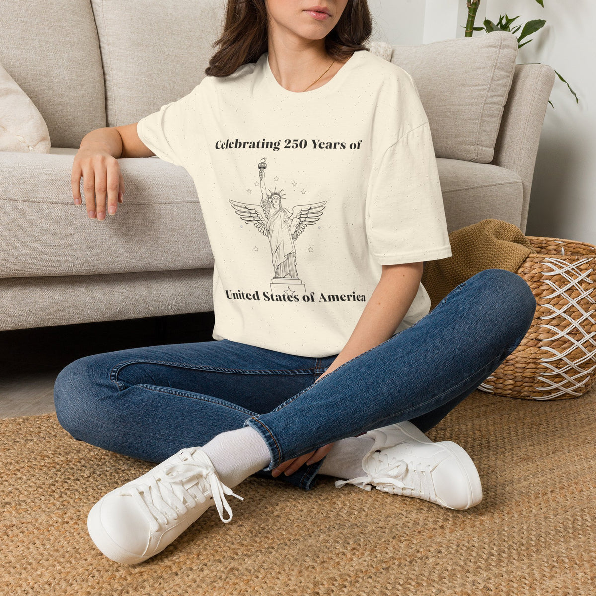 Celebrating 250 Years of Statue of Liberty T-Shirt | Americana