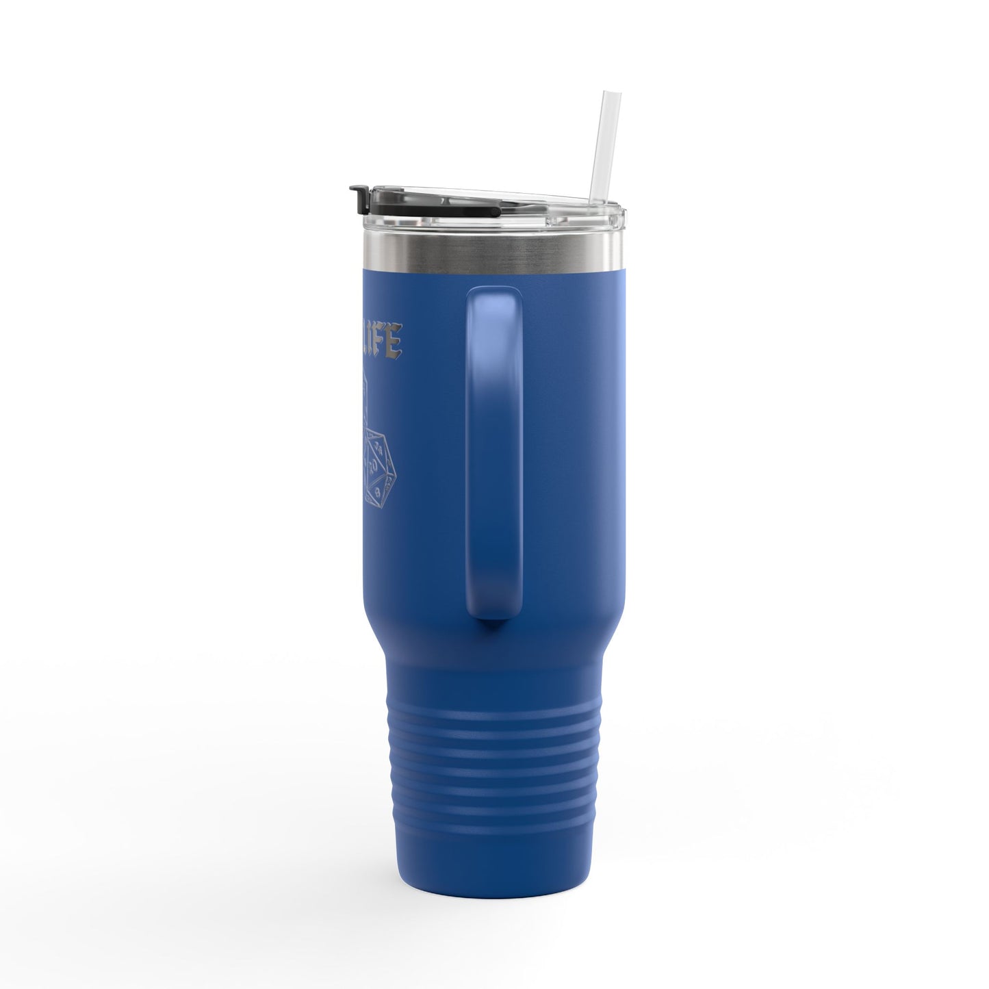 Dice Life Insulated Travel Mug, 40oz | Perfect for Gamers, Strong Design, Great for Parties, Gifts for RPG Fans, Outdoor Adventures