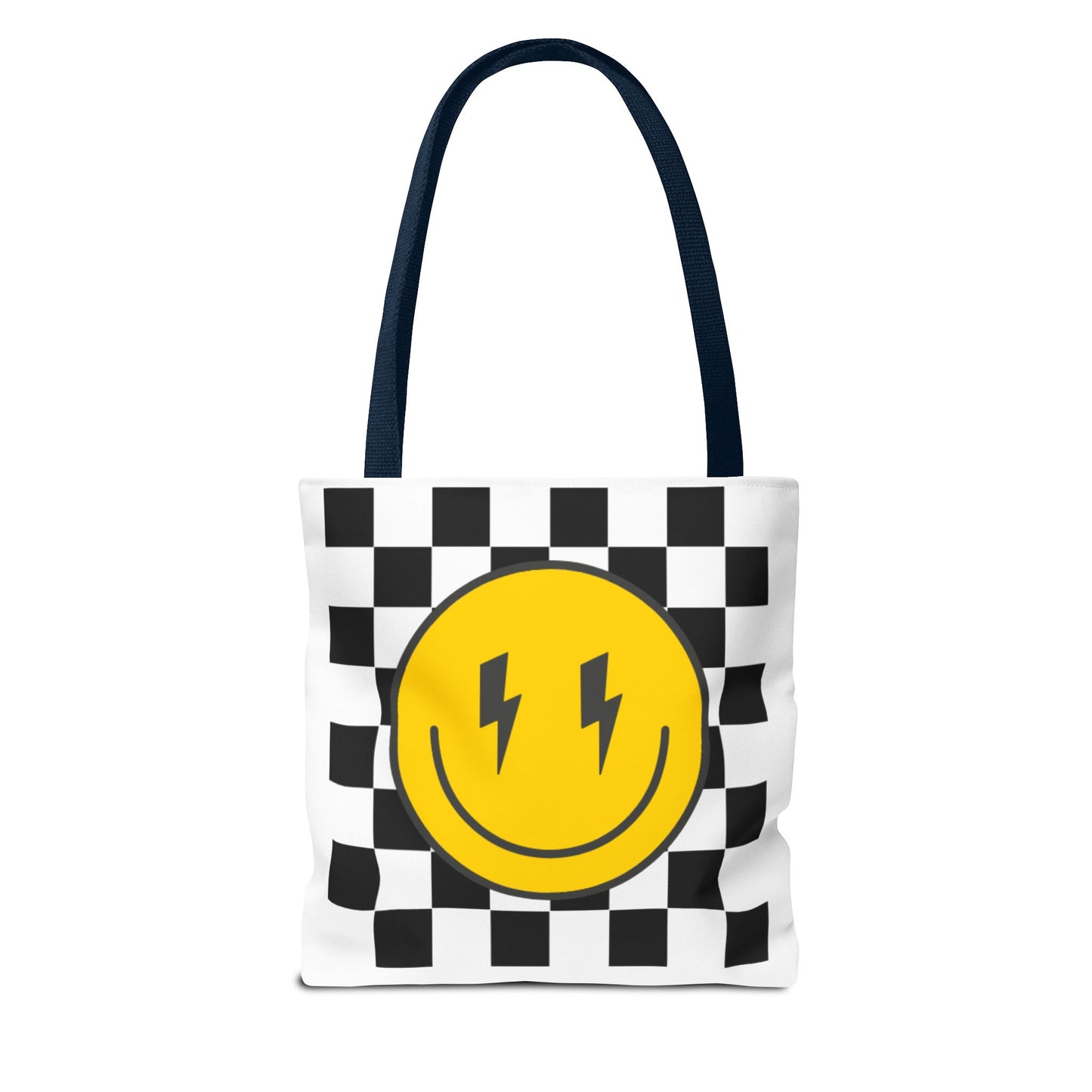 Cheerful Smiley Tote Bag, Fun Eco-Friendly Shopping Bag, Gift for Friends, Festival Essentials, Everyday Use