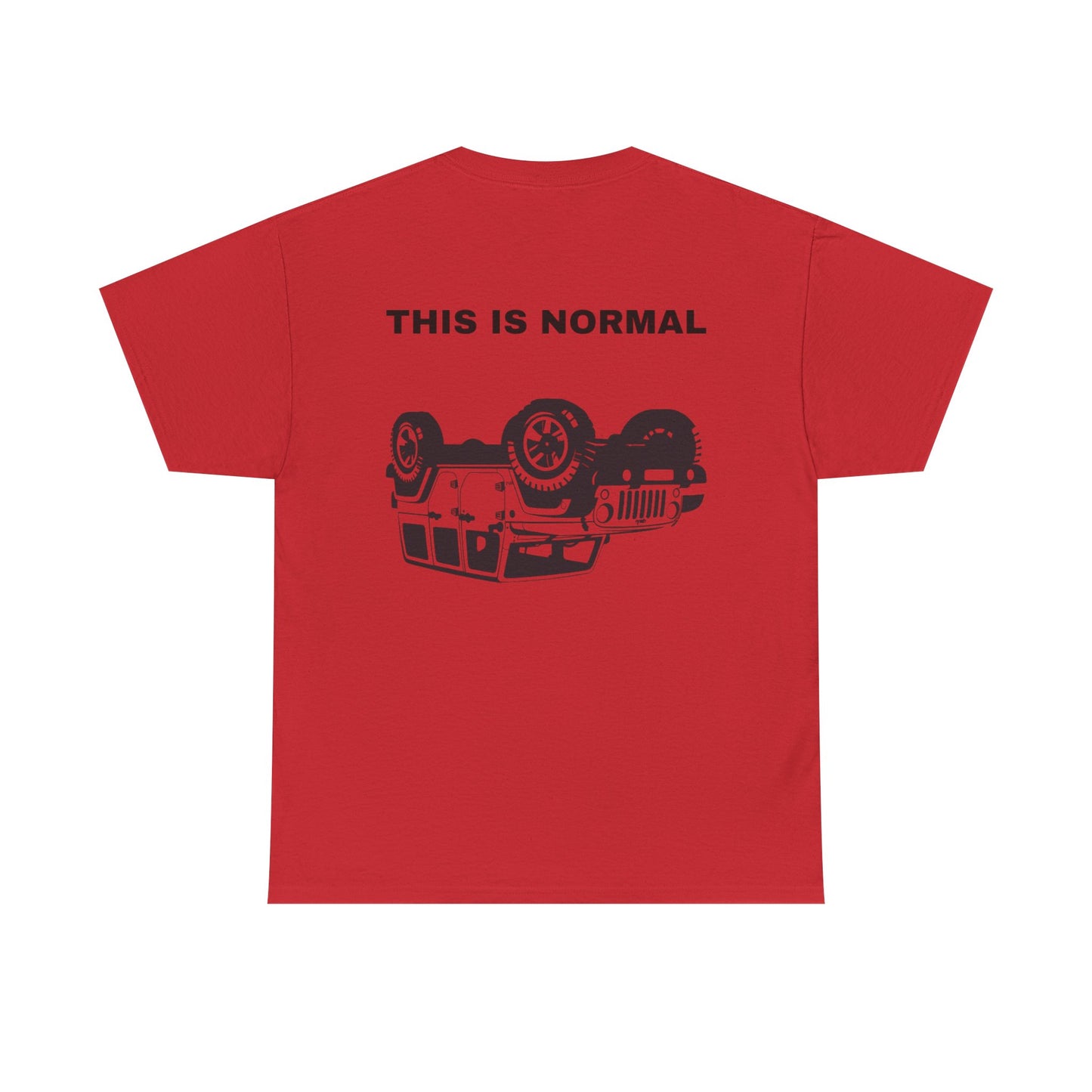 Funny Unisex Heavy Cotton Tee - "This Is Normal" Graphic T-Shirt for Car Enthusiasts, Gifts for Him, Casual Wear, Humor Apparel