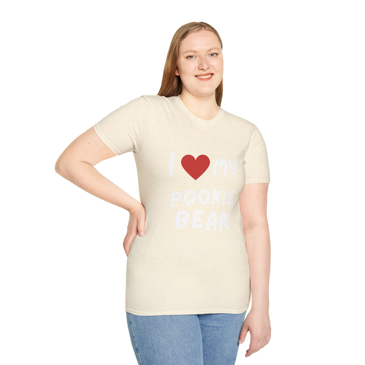 I Heart My Pookie Bear T-Shirt | Cute Heart Typography Tee