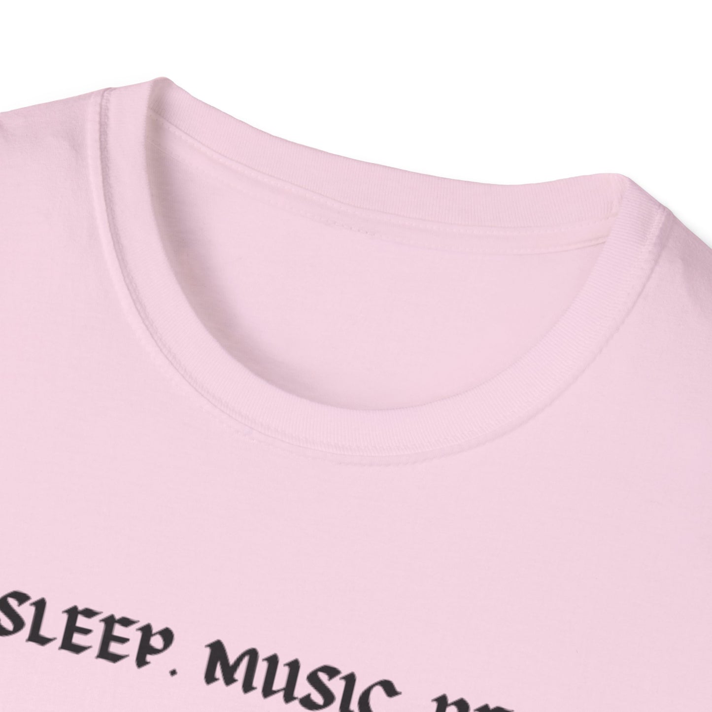 Skeleton Music Vibes Unisex Softstyle T-Shirt | Rock Music Lovers Tee, Concert Shirt, Halloween Apparel, Gift for Musicians