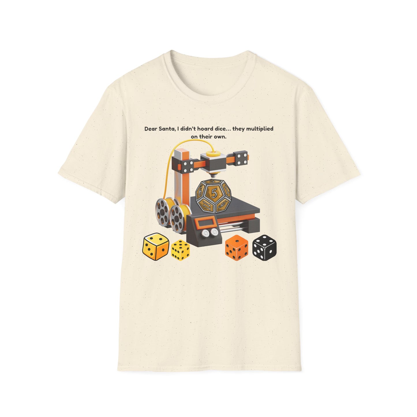 Dice Multiplying Machine T-Shirt | Funny Dungeons & Dragons Tabletop Dice Art
