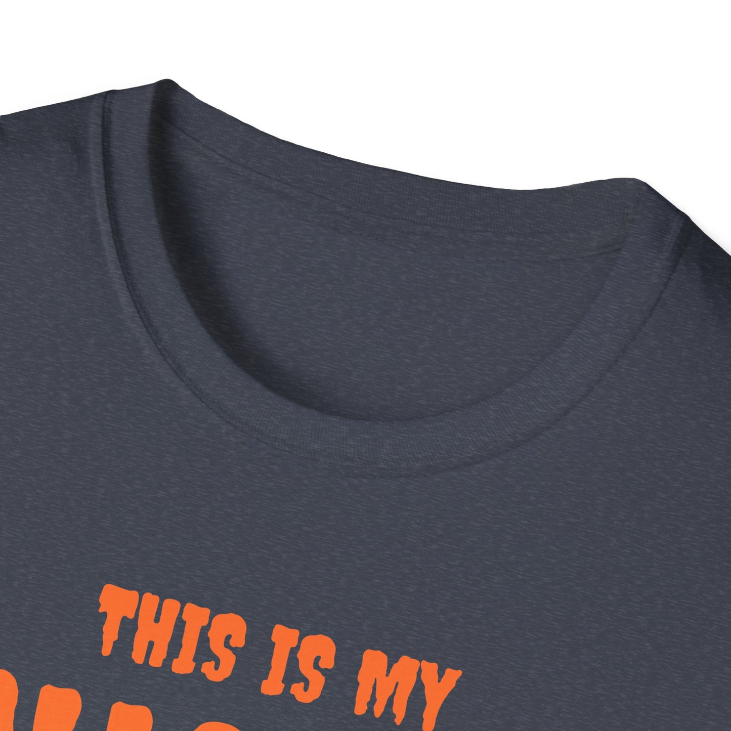 Halloween Costume T-Shirt, Fun Unisex Tee, Spooky Season Apparel, Casual Halloween Wear, Trick or Treat Shirt, Gift for Halloween Lovers