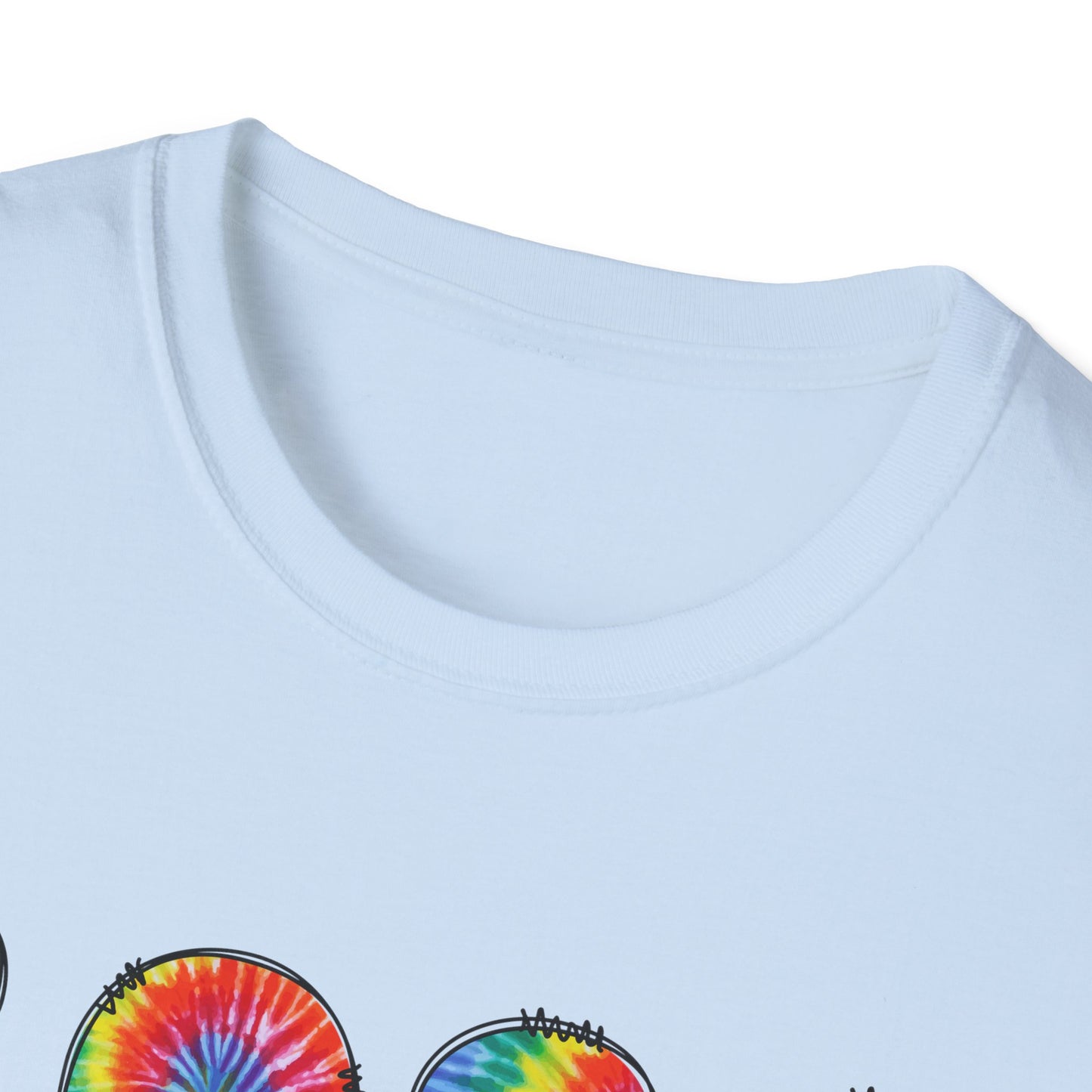 Tie Dye 2026 T-Shirt | Colorful Swirl Number Tee