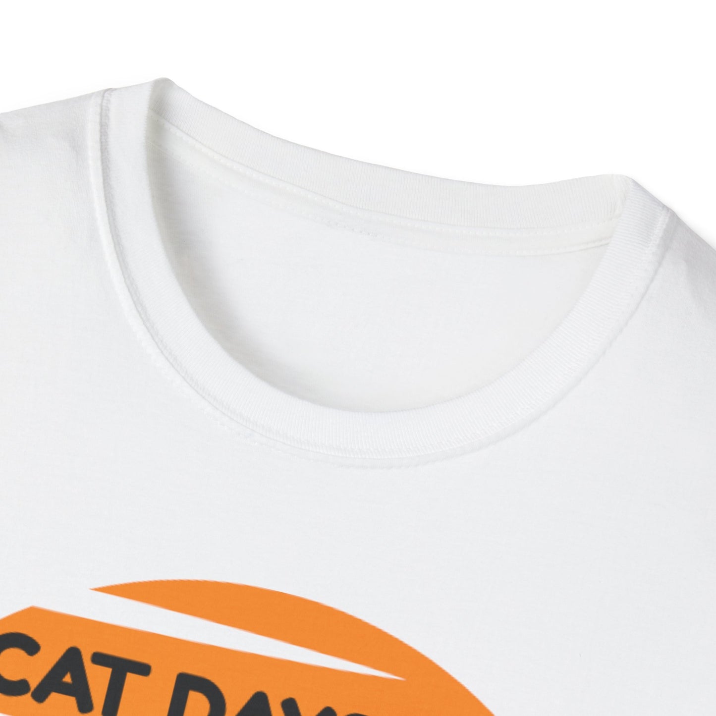 Cat Days of Summer Unisex Softstyle T-Shirt, Cute Cat Shirt, Summer Tee, Vacation Top, Animal Lover Gift, Fun Relaxed Fit