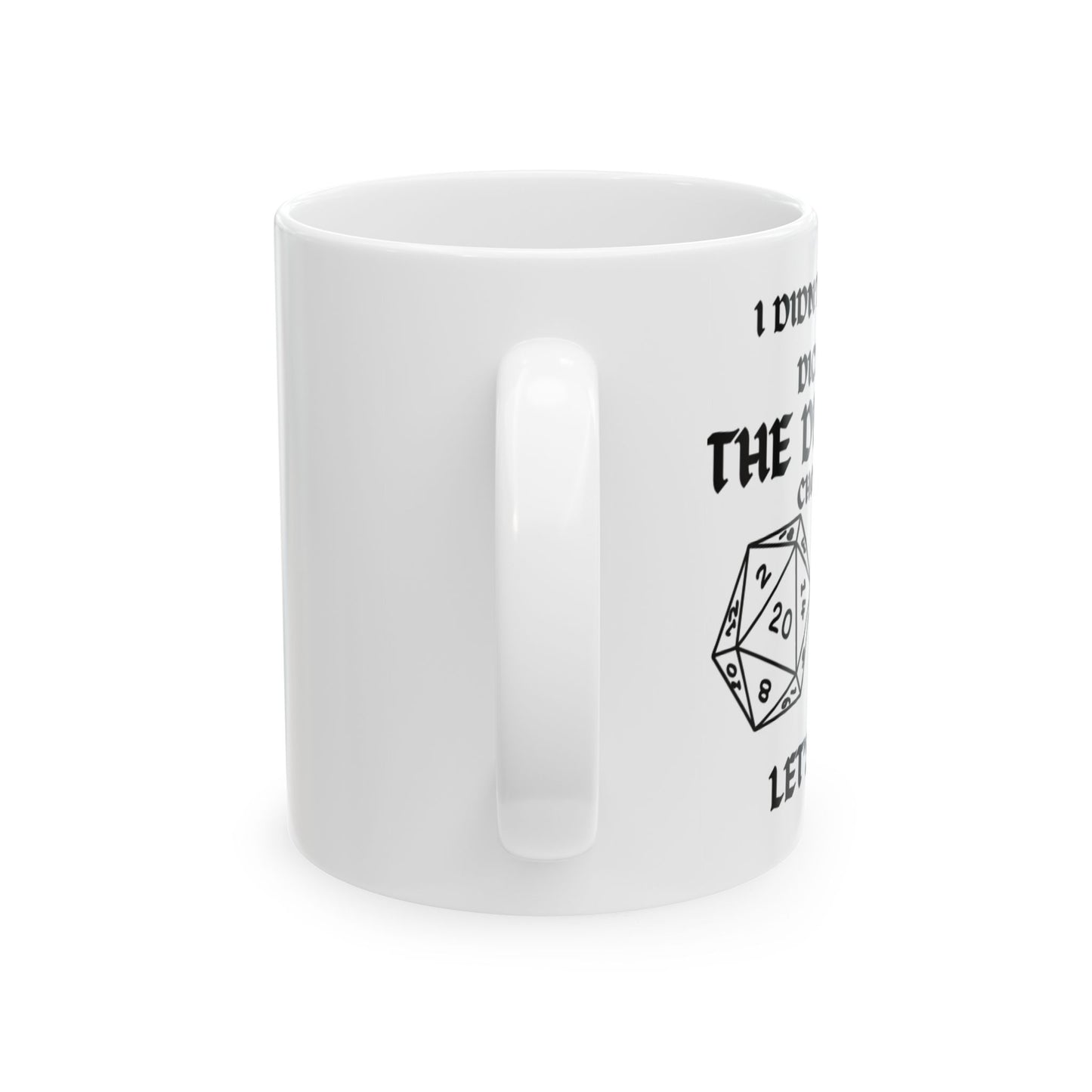 Dungeons & Dragons Ceramic Mug - Gaming Gift, Role-Playing Coffee Cup, 11oz or 15oz, for Gamers, Christmas, Birthdays