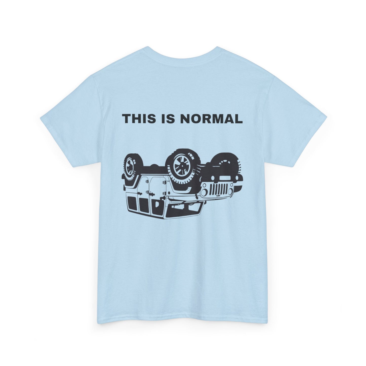 Funny Unisex Heavy Cotton Tee - "This Is Normal" Graphic T-Shirt for Car Enthusiasts, Gifts for Him, Casual Wear, Humor Apparel