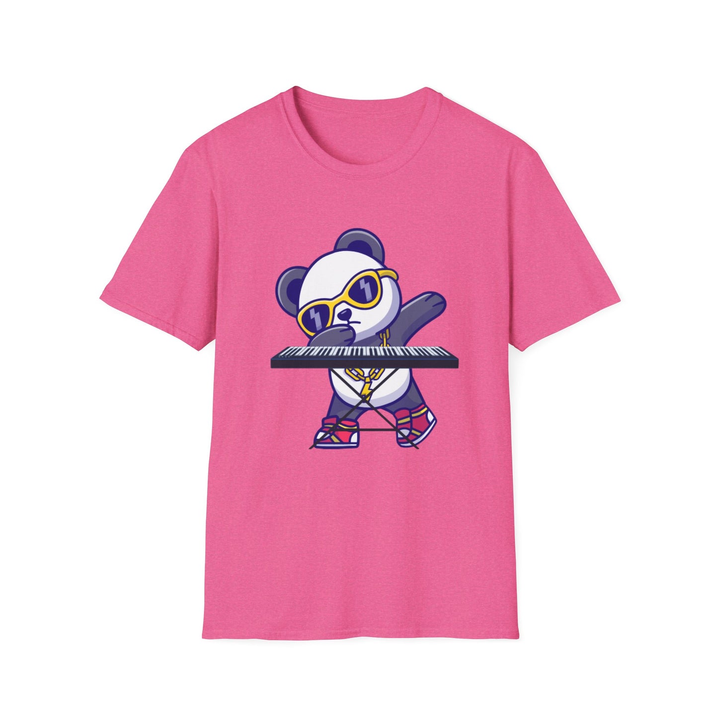 Unisex Softstyle T-Shirt Rock n Roll bear