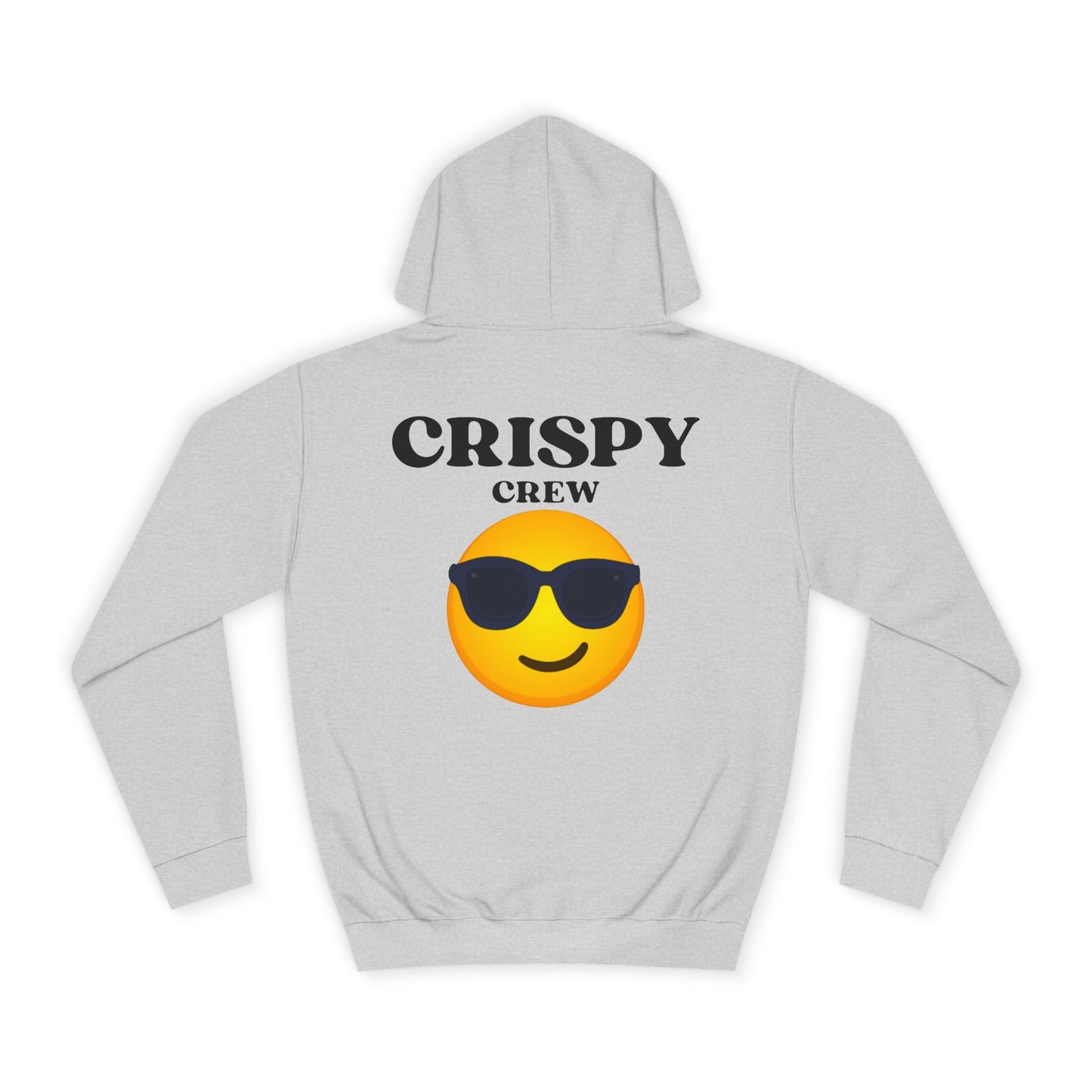 Crispy Crew Unisex College Hoodie, Cozy Sweatshirt Gift for Students, Casual Wear, School Spirit, Birthday, Graduation