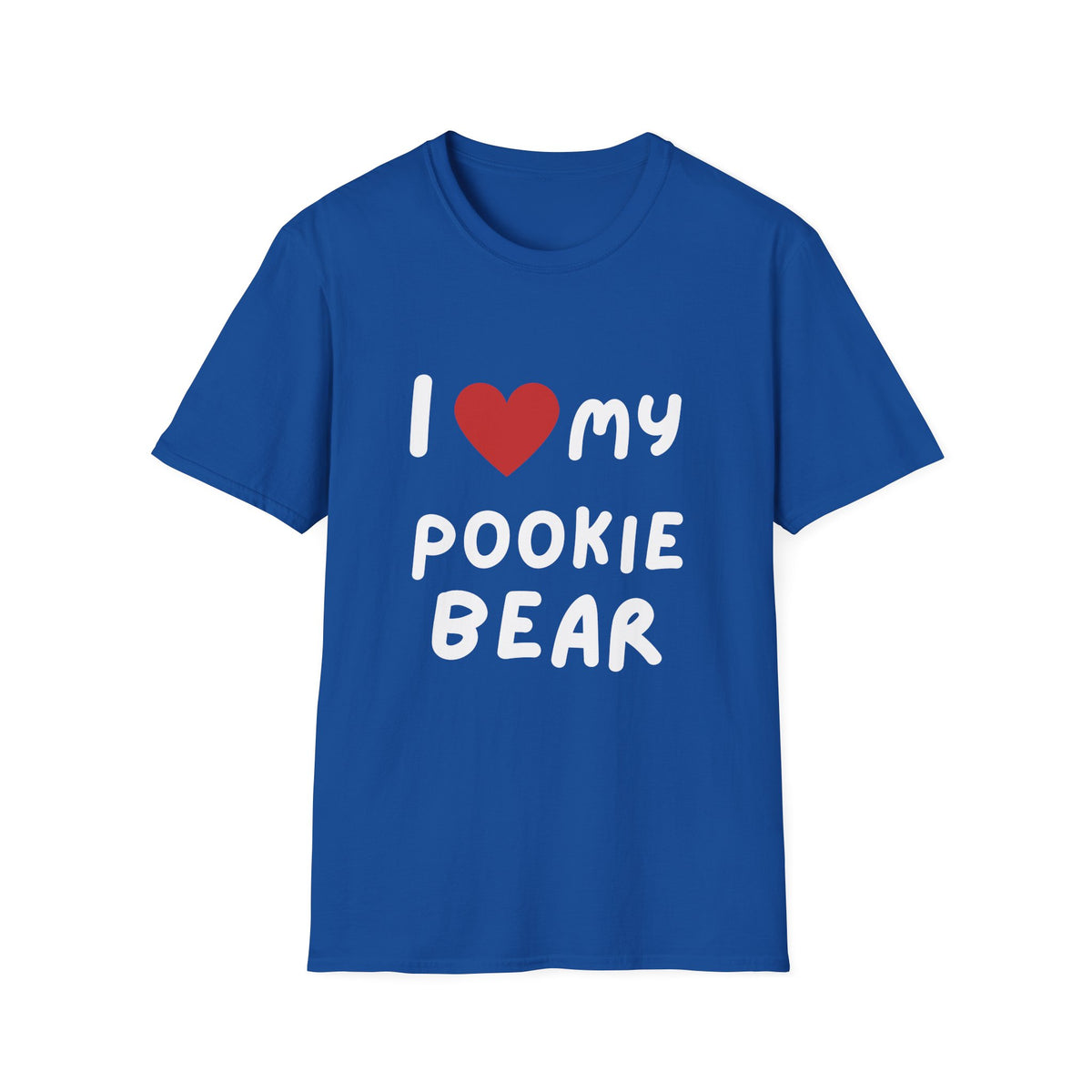 I Heart My Pookie Bear T-Shirt | Cute Heart Typography Tee
