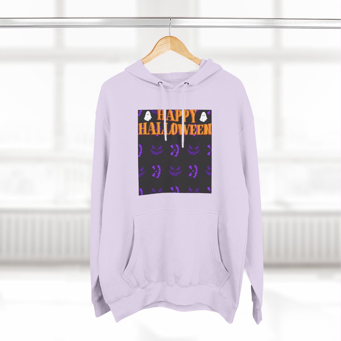Halloween Fleece Hoodie, Cozy Fall Apparel, Unisex Halloween Clothing, Spooky Season Gift, Warm Fall Layers, Trick or Treat Hoodie