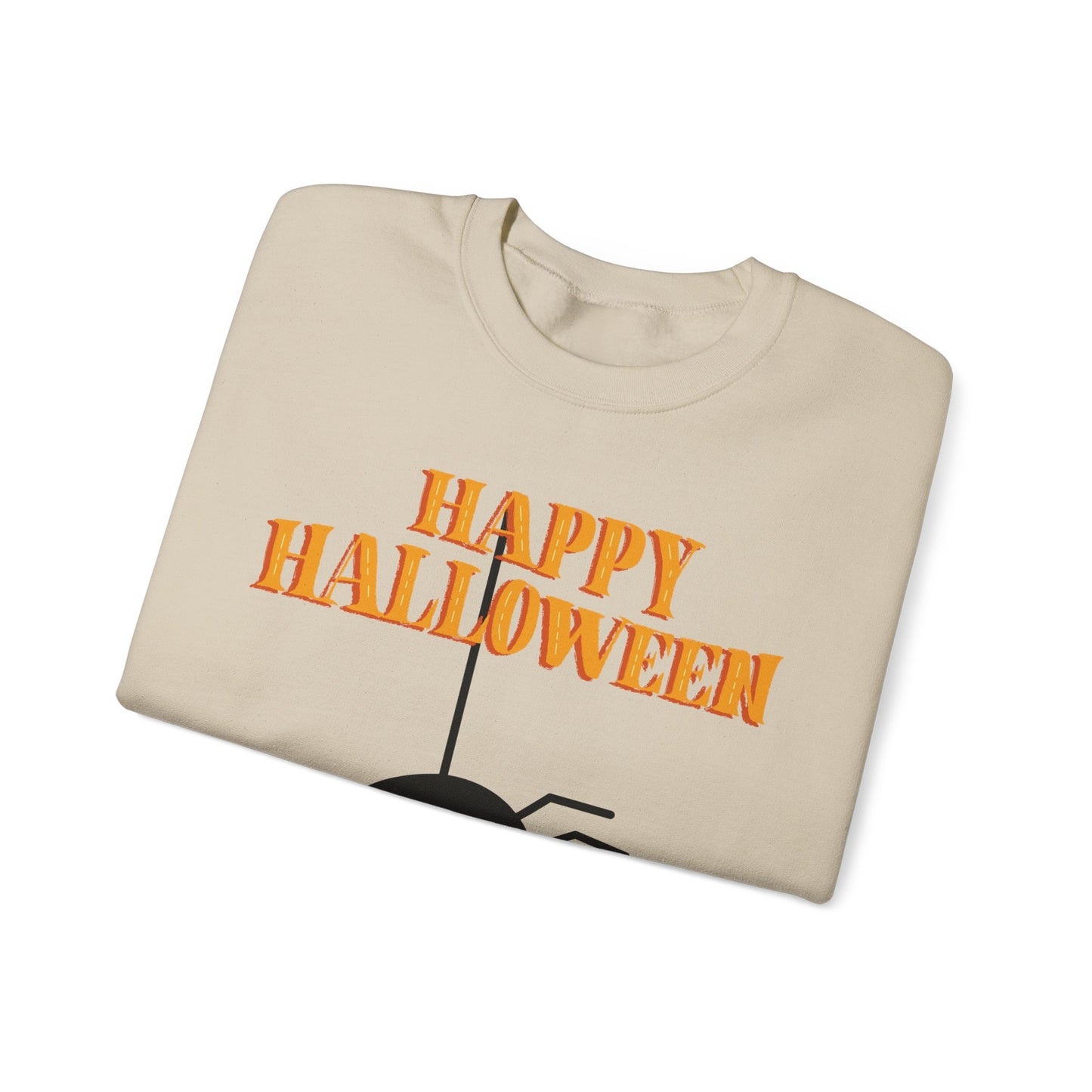 Halloween Spider Crewneck Sweatshirt | Cozy Unisex Pullover, Perfect for Fall, Halloween, Spooky Season, Gift for Friends
