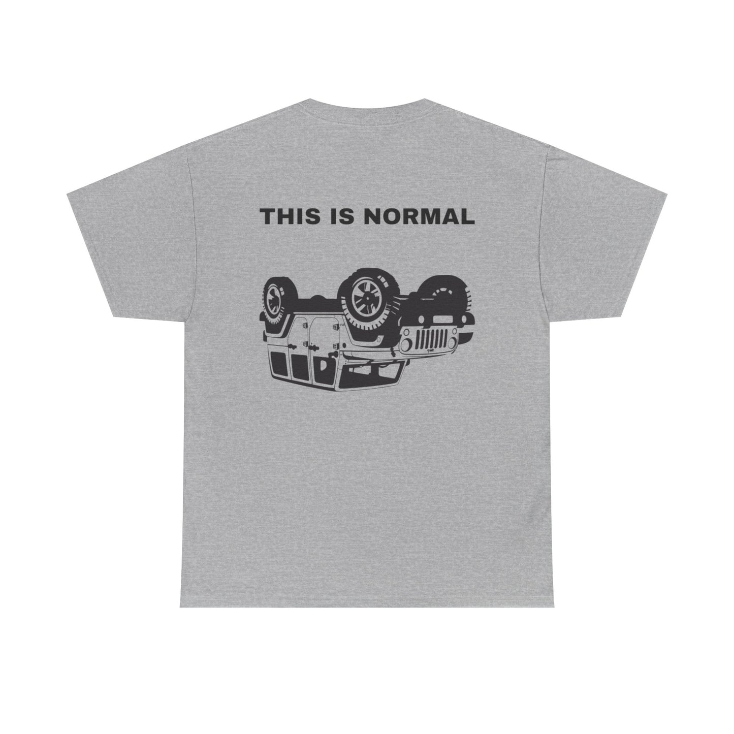 Funny Unisex Heavy Cotton Tee - "This Is Normal" Graphic T-Shirt for Car Enthusiasts, Gifts for Him, Casual Wear, Humor Apparel