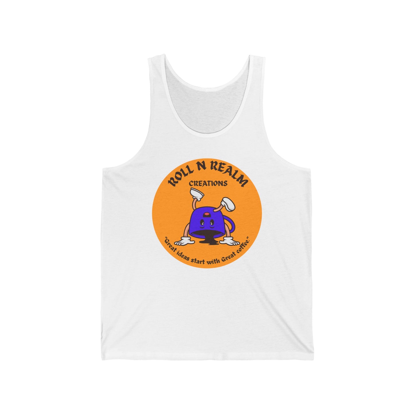 Playful Unisex Jersey Tank Top - Perfect for Summer, Fun Outings, and Casual Wear, Gift for Gamers, Relaxation, Warm Weather, Graphic Tank