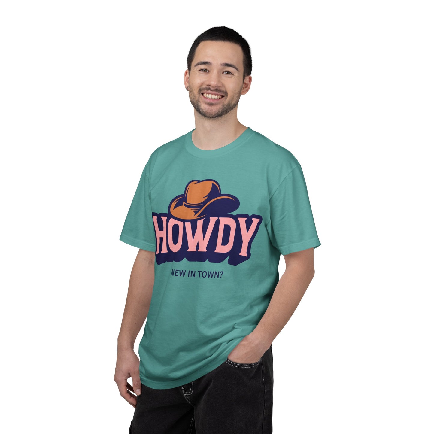 Howdy cowboy tee | T-Shirt, New in Town graphic