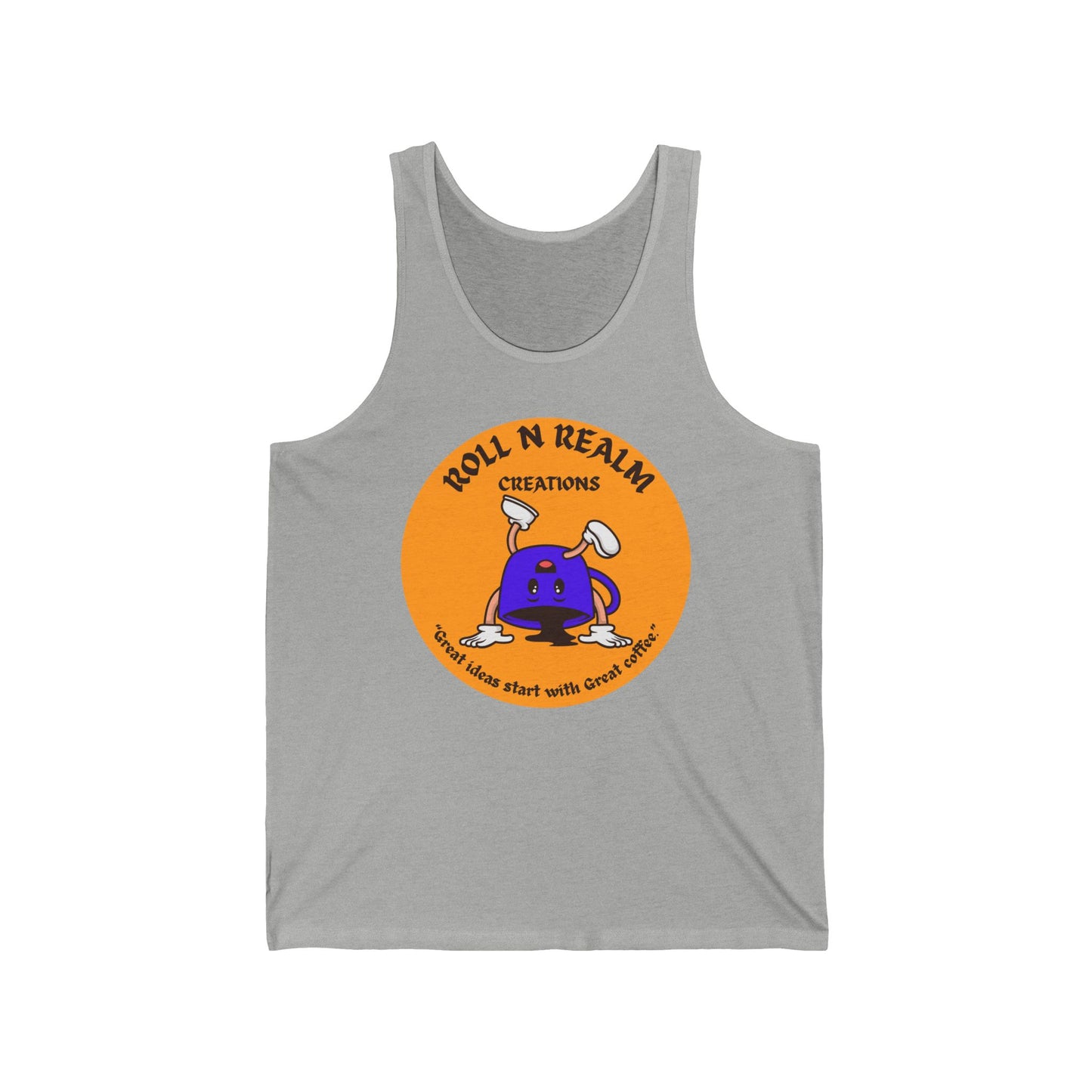 Playful Unisex Jersey Tank Top - Perfect for Summer, Fun Outings, and Casual Wear, Gift for Gamers, Relaxation, Warm Weather, Graphic Tank