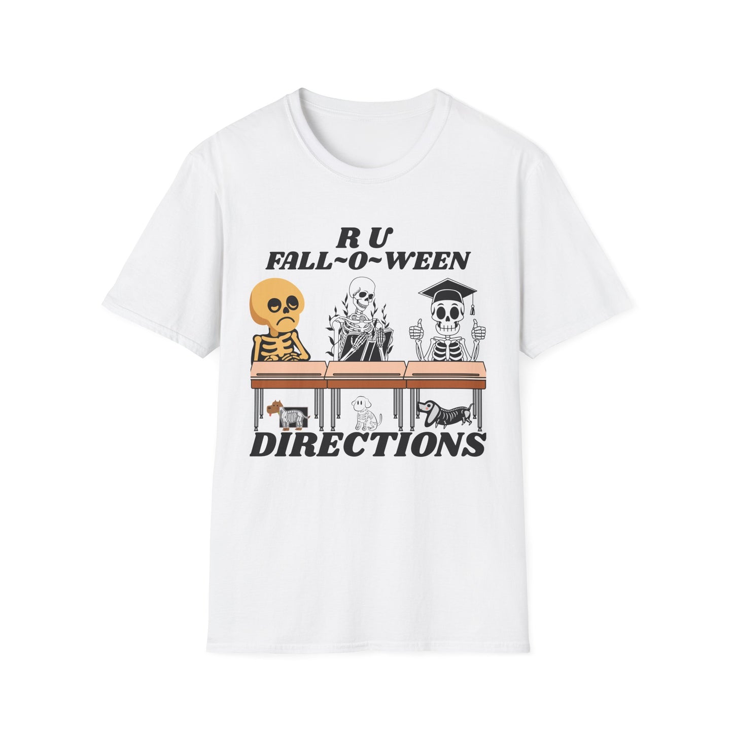 Halloween Themed T-Shirt, Spooky Costume Tee, Fall-O-Ween Graphic Shirt, Unisex Fall Apparel, Perfect for Parties