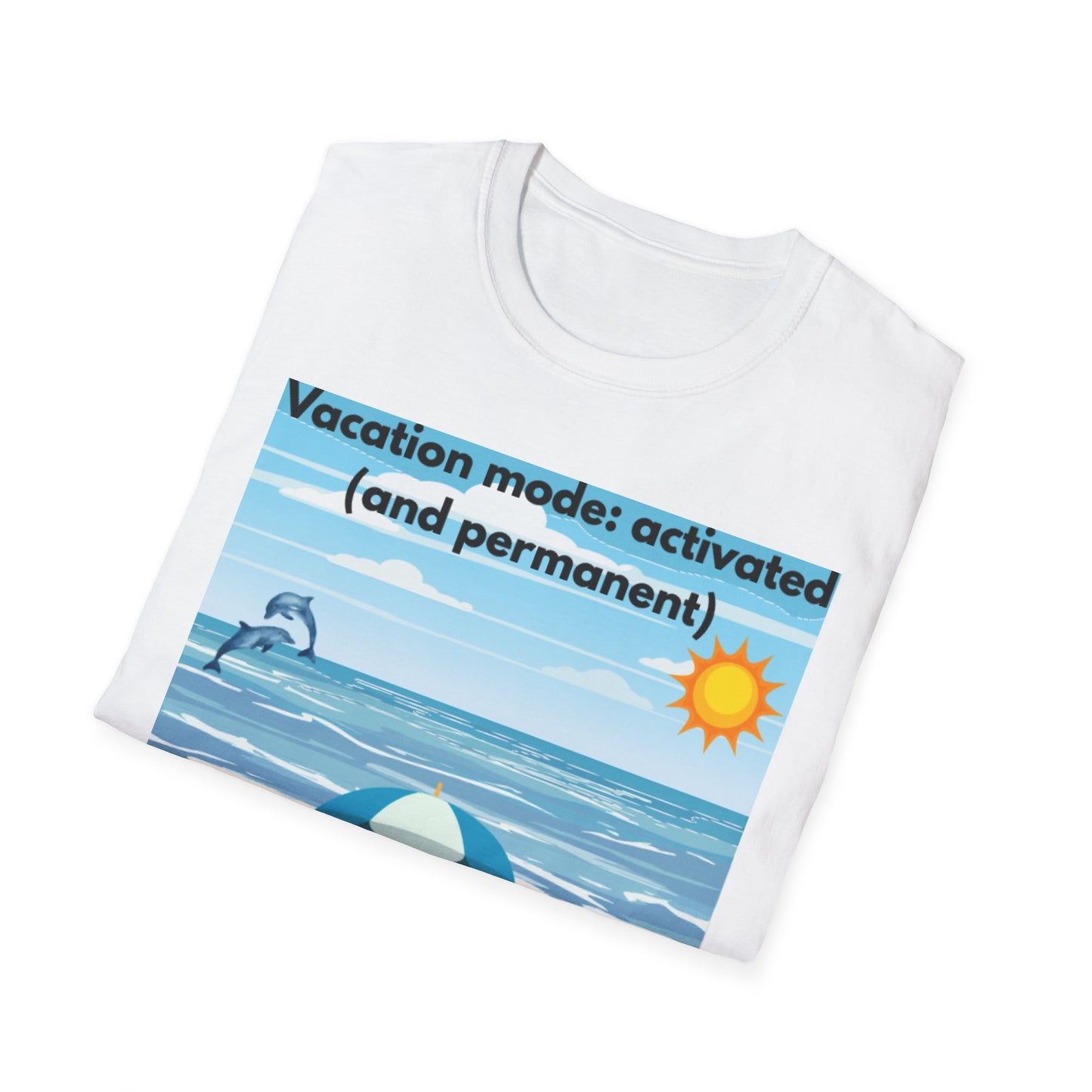 Vacation Mode Activated T-Shirt, Beachwear, Summer Shirt, Travel Gift, Relaxation Tee, Casual Summer Style