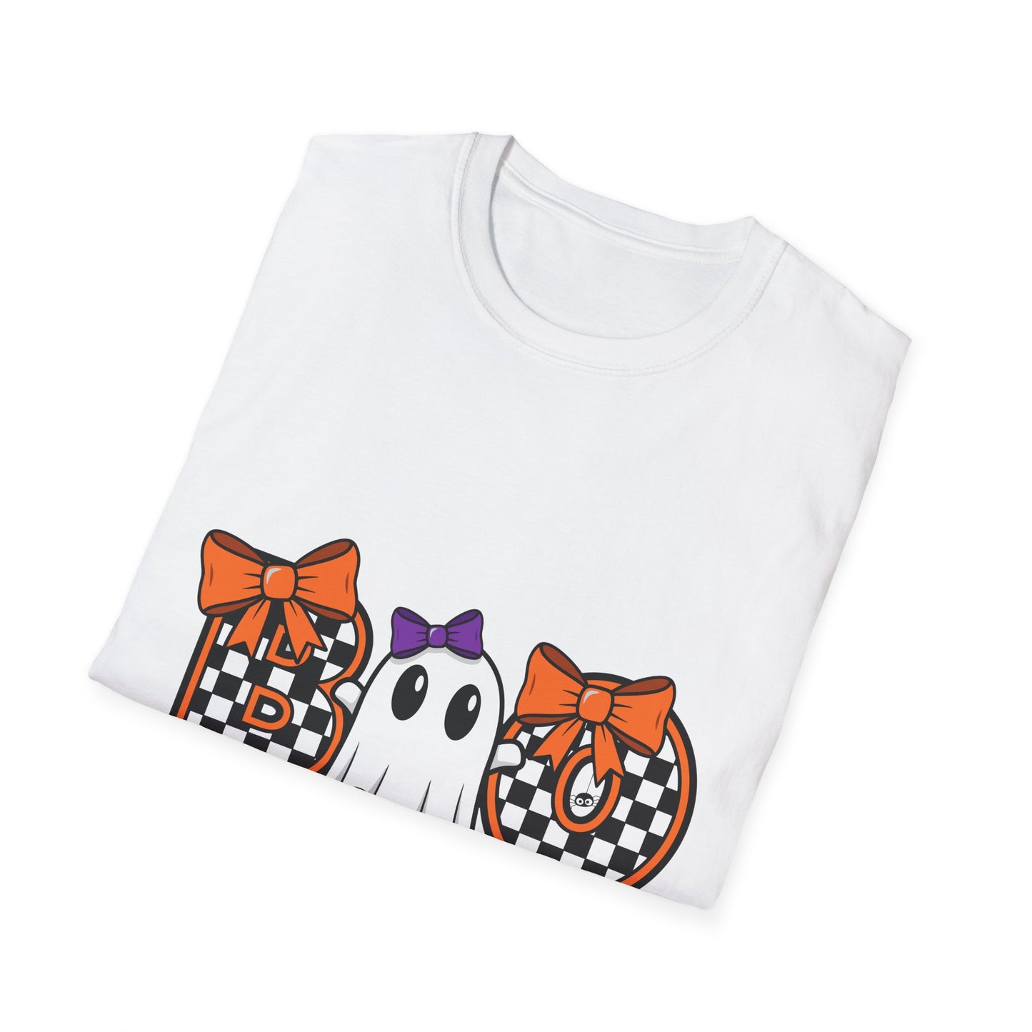 Halloween Ghost T-Shirt, Cute Boo Shirt, Unisex Halloween Apparel, Spooky Fashion, Trick or Treat Tees, Fall Wardrobe Essential