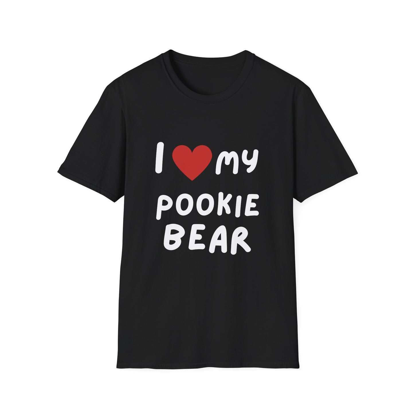 I Heart My Pookie Bear T-Shirt | Cute Heart Typography Tee