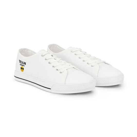 Casual White Low Top Sneakers for Trendy Comfort, Unisex Footwear, Everyday Fashion, Weekend Outings, Team Spirit Shoes