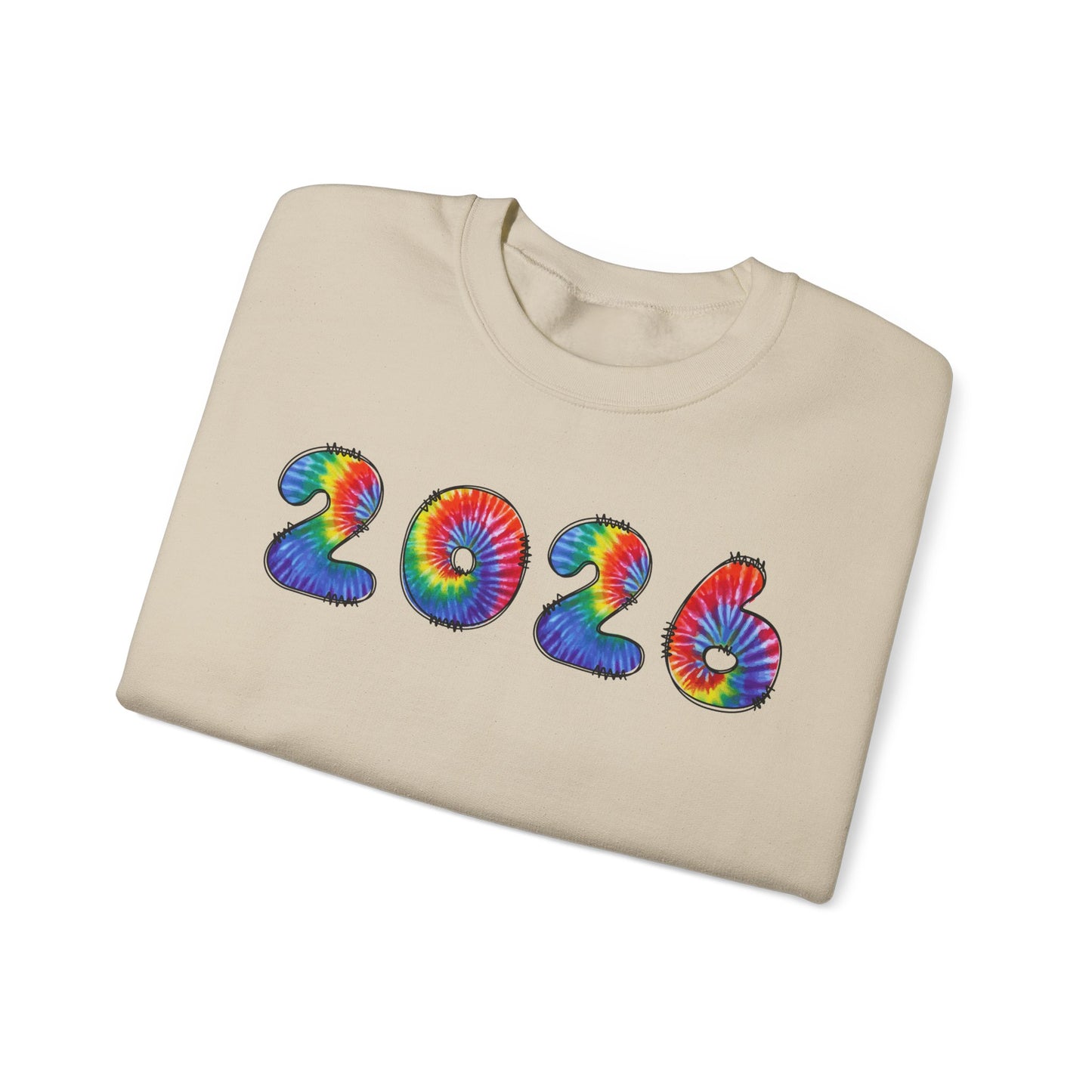 Tie Dye 2026 Sweatshirt