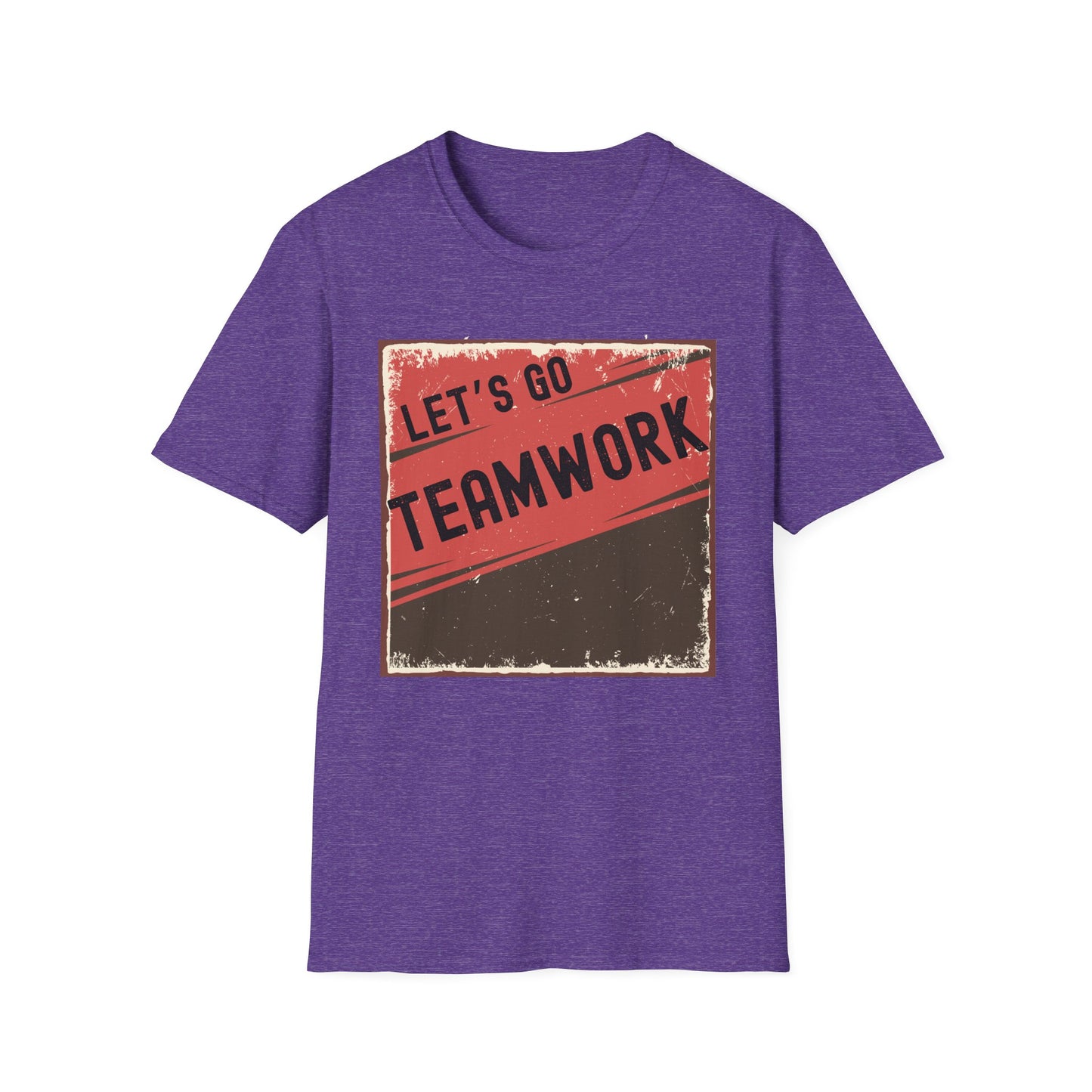 Let's Go Teamwork Unisex T-Shirt - Motivational Team Spirit Tee, Ideal for Sports Events, Team Outings, Fundraisers, Gifts