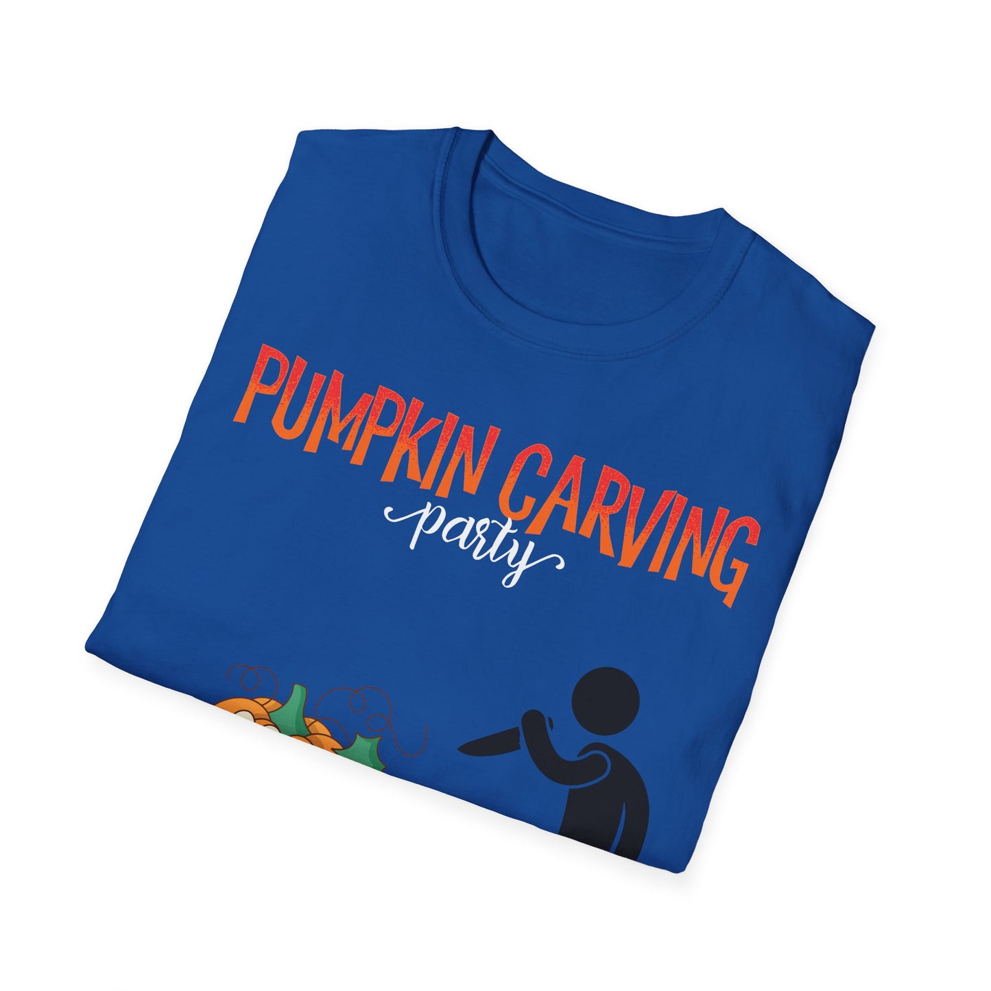 Funny Pumpkin Carving T-Shirt, Unisex Halloween Shirt, Fall Festivities Tee, Spooky Season Apparel, Quirky Halloween Gift