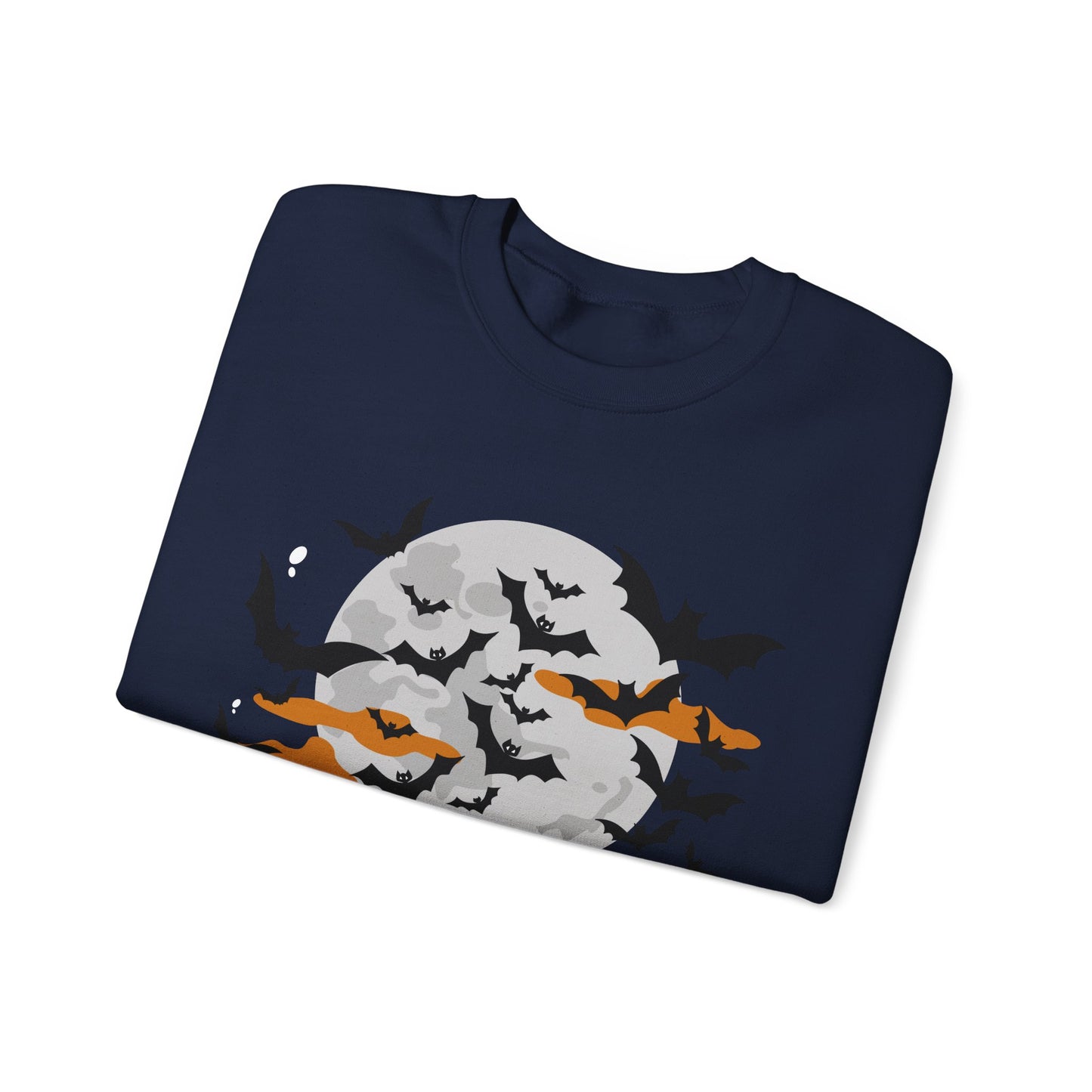 Spooky Skeleton Halloween Sweatshirt, Cozy Crewneck Pullover, Unisex Halloween Apparel, Fall Fashion, Perfect for Pumpkin Patches