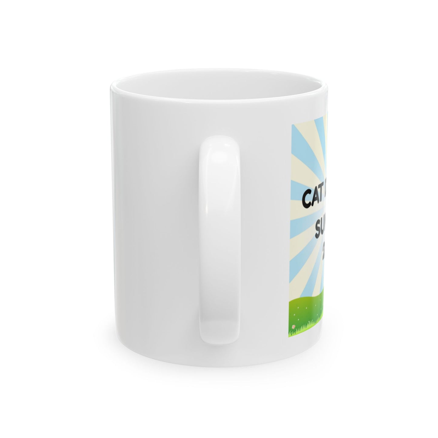 Whimsical Cat Lover Mug, Fun Gift for Cat Owners, Cozy Tea, Coffee Mug, Birthday Present, Home Office Decor