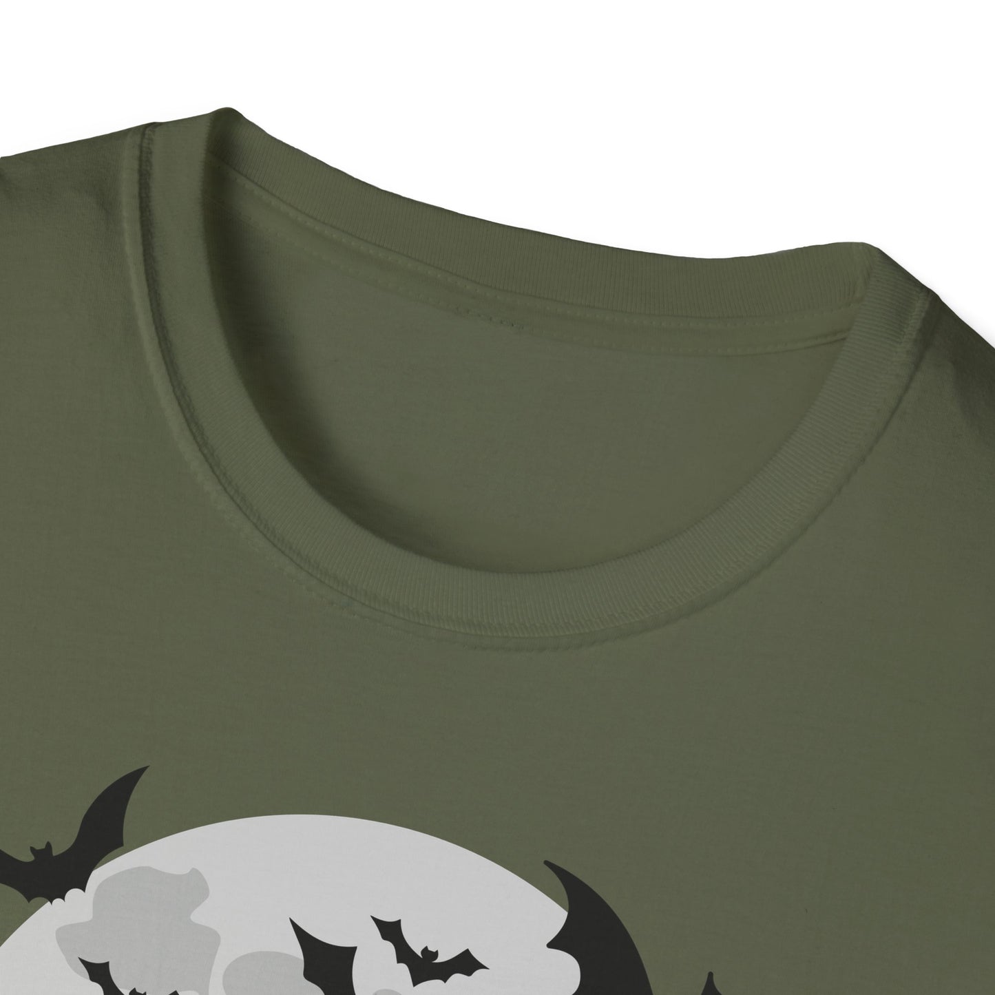 Halloween Skeleton Dance T-Shirt, Unisex Tee for Halloween Parties, Spooky Season Shirt, Cute Skeleton Design, Fun Graphic Tee