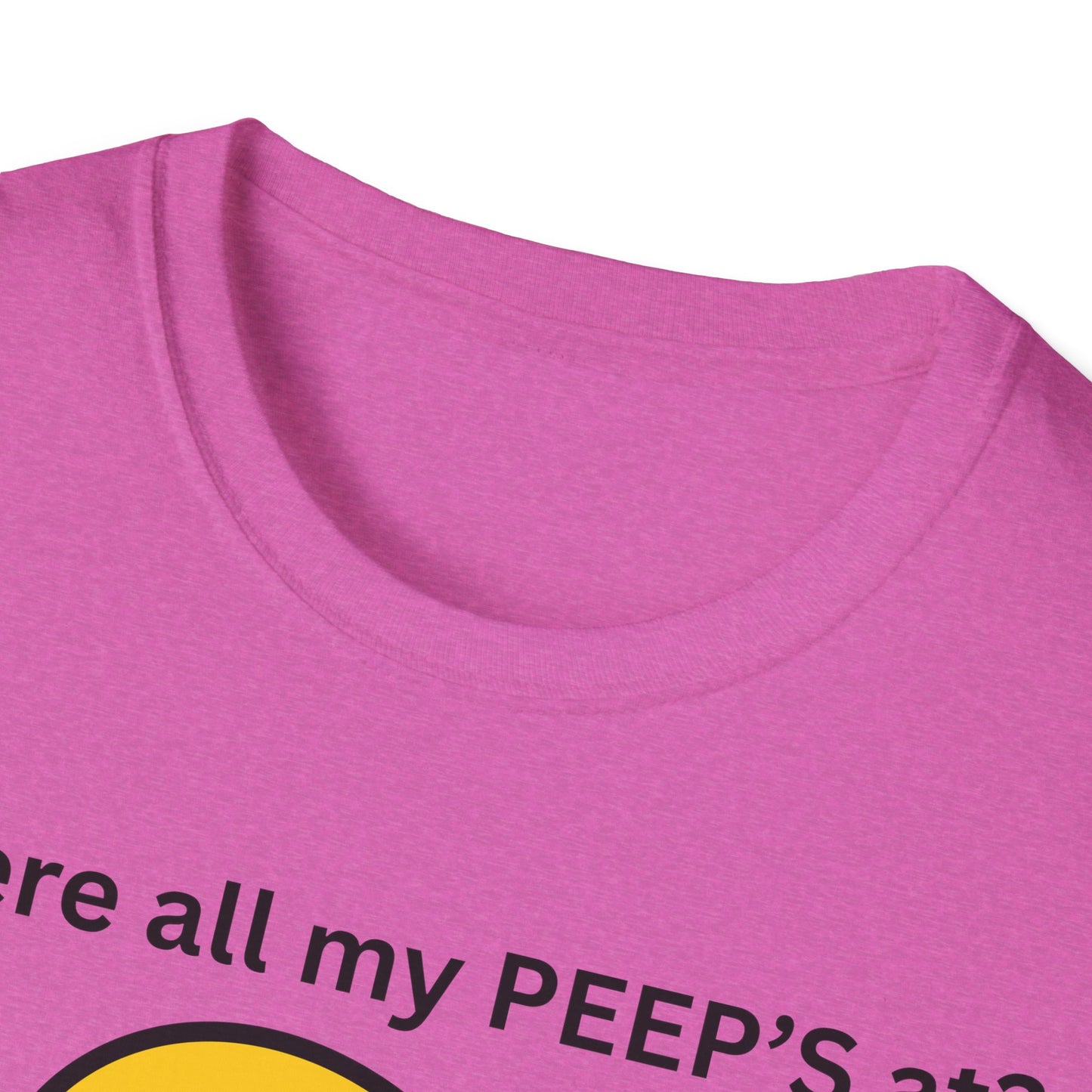 Cute Duck T-Shirt - Where All My PEEP'S At? | Fun Gift for Animal Lovers, Spring Celebrations, Easter