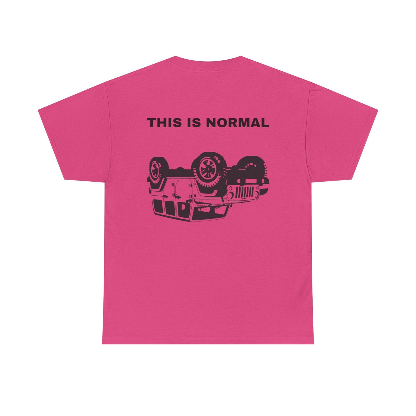 Funny Unisex Heavy Cotton Tee - "This Is Normal" Graphic T-Shirt for Car Enthusiasts, Gifts for Him, Casual Wear, Humor Apparel