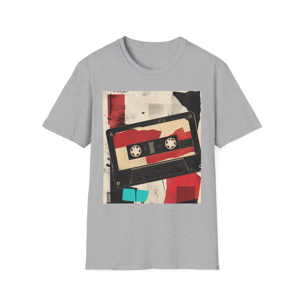 Retro Cassette Tape T-Shirt | Vintage Music Graphic