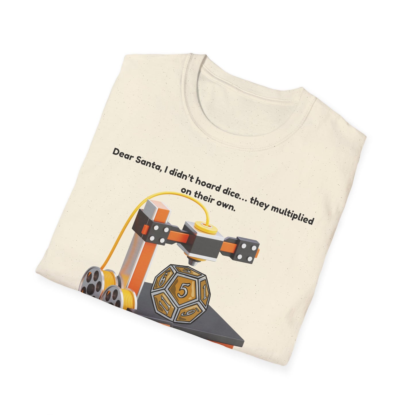 Dice Multiplying Machine T-Shirt | Funny Dungeons & Dragons Tabletop Dice Art