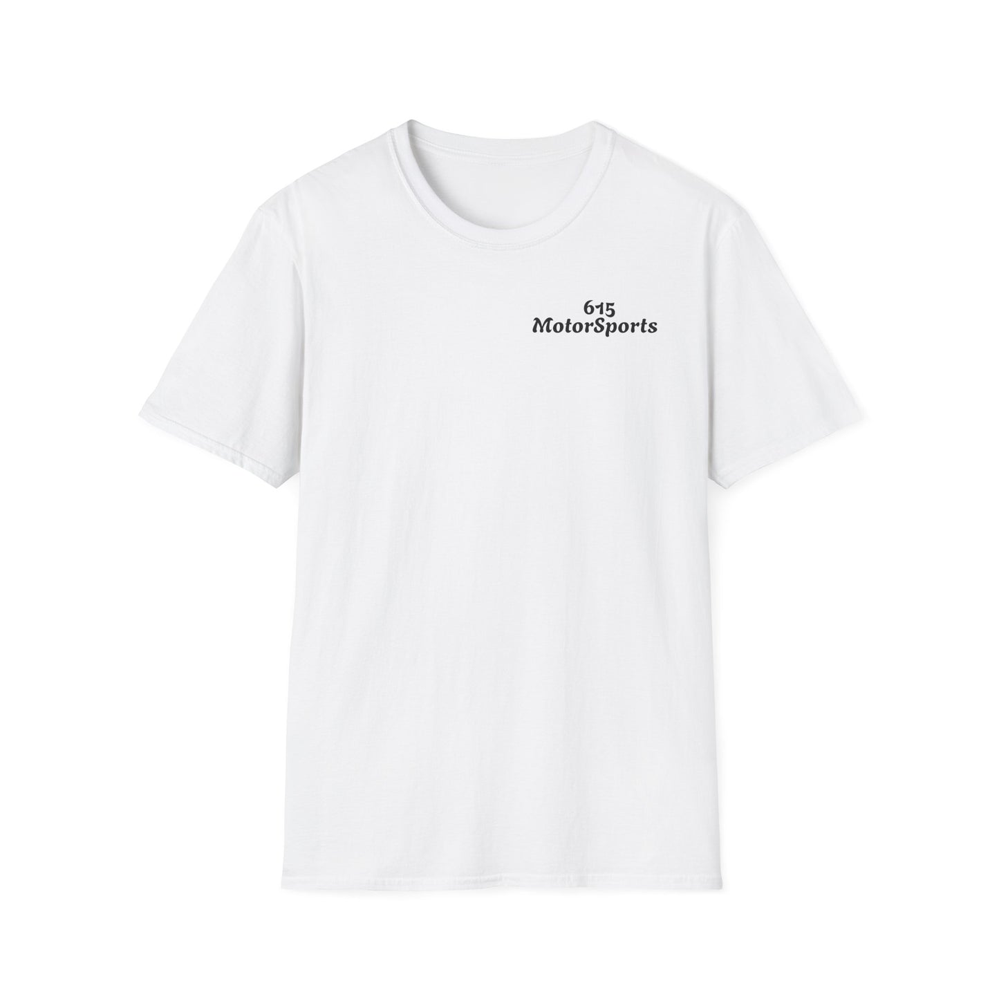 615 Motorsports T-Shirt | Racing Logo Tee, Small Chest Print
