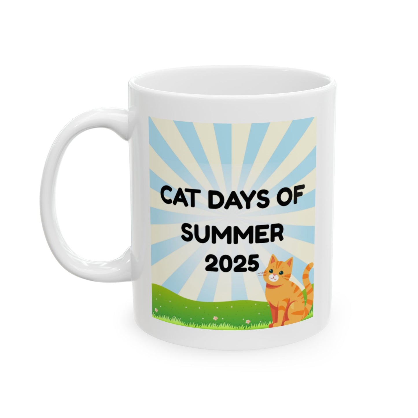Whimsical Cat Lover Mug, Fun Gift for Cat Owners, Cozy Tea, Coffee Mug, Birthday Present, Home Office Decor