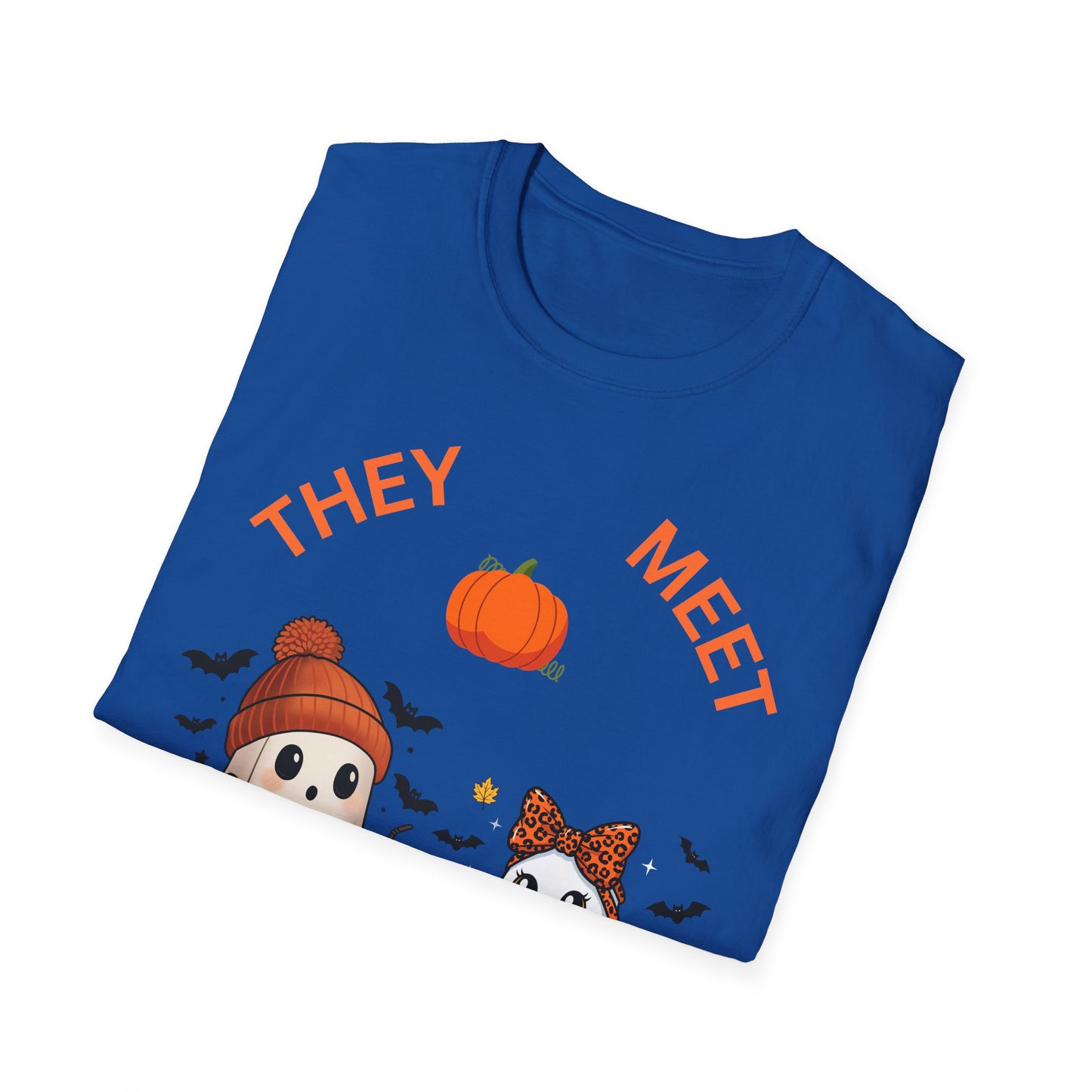 Cute Halloween Ghosts Unisex T-Shirt, Ghost-Themed Apparel, Fall Fashion, Halloween Costume, Spooky Season Gift