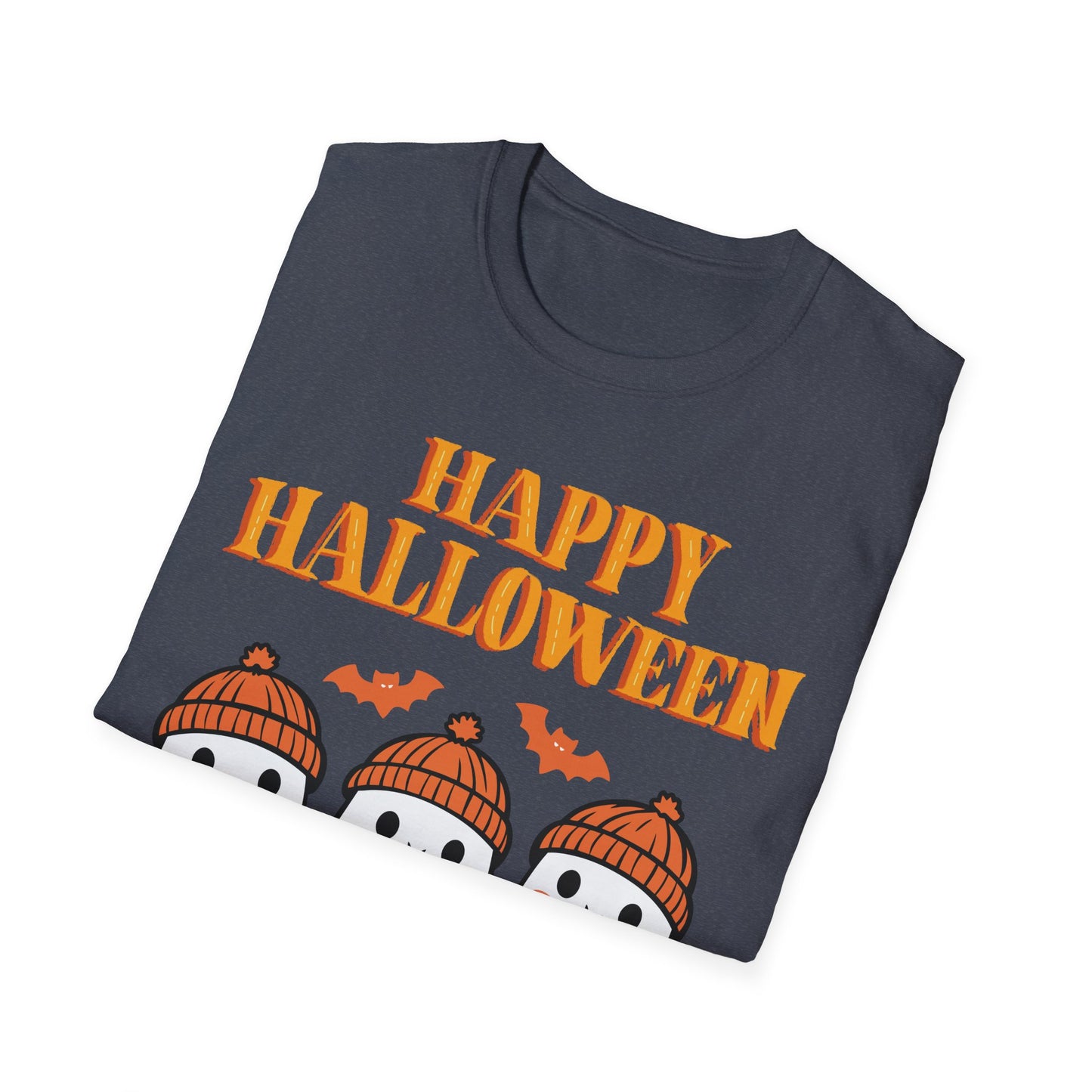 Happy Halloween Unisex Softstyle T-Shirt, Cute Halloween Tee, Fall Fashion, Pumpkin Spice Lovers, Halloween Party Outfit, Trendy [...]